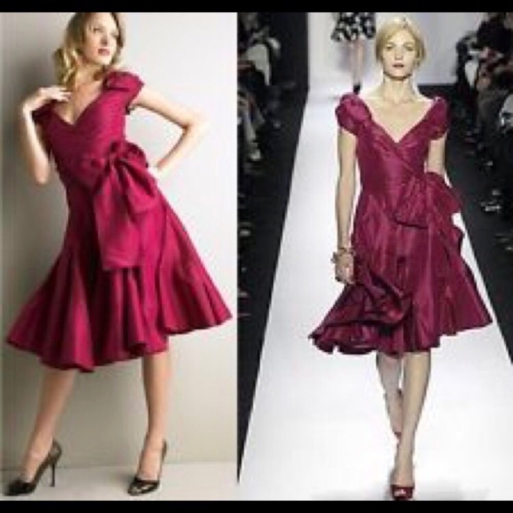 DVF Silk wrap dress sz 12